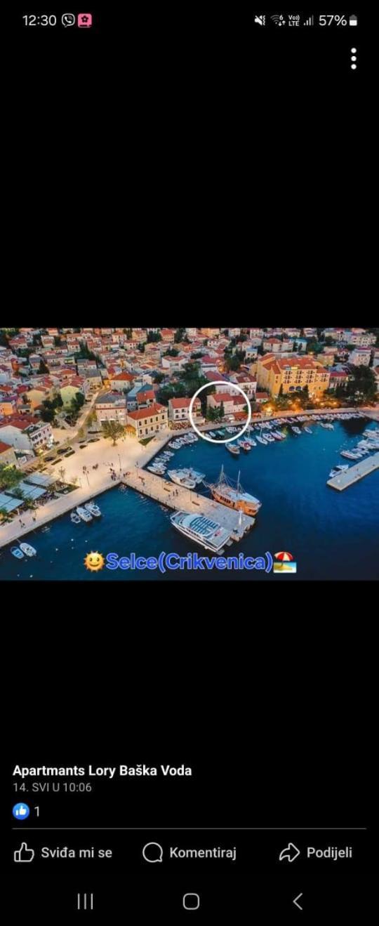 Apartmani Centar Selce Esterno foto